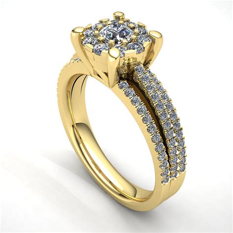 real gold ring for women